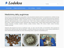 Tablet Screenshot of lodeksa.com
